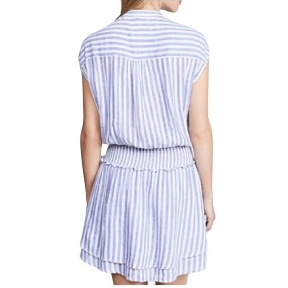 Rails Angelina Boracay Stripe Linen Dress Size Large - Picture 2 of 8